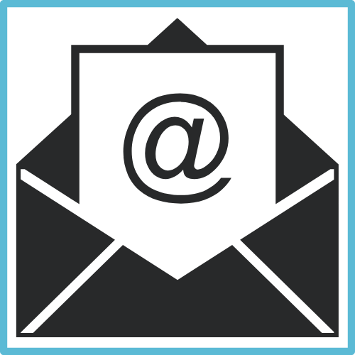 Icono de correo electrónico para contactar con Justine Apartments
