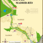 Mapa de Madrid Río