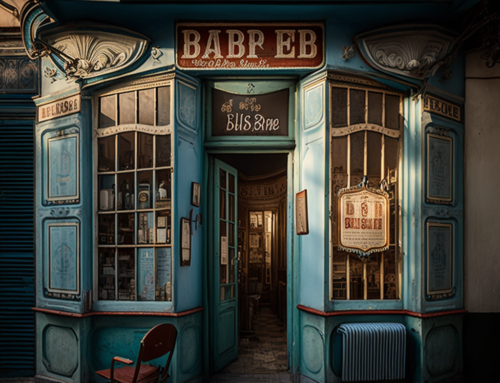 Barbería modo silencioso y hospedaje