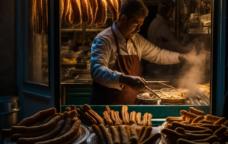 Churros en Madrid Río