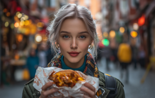 Prueba el bocadillo Usera viral de cochinillo “cubano” en Locco’ Pizza. Ruta a pie desde Justine Apartments, horarios y tips anti-cola.